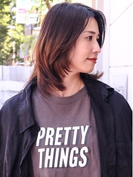 ビュートリアム 福岡(BEAUTRIUM) 乾かすだけで決まるミディアムレイヤースタイル