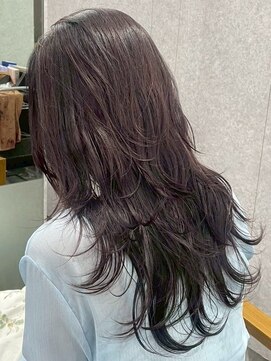 イリ 心斎橋(ili) ハイライトカラー/ミルクティーベージュ/レイヤーカット