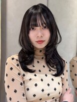 ロンドリメゾン 原宿(Lond re Maison.)&nbsp;暗めカラー/韓国レイヤー/マロンベージュ/くすみベージュ/原宿