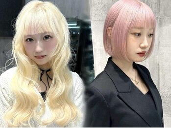 ONE's oze 渋谷 ダブルカラー/ケアブリーチカラー　【11/10オープン（予定）】の写真/お手頃価格でも、技術は妥協ナシ！高い技術力と丁寧なカウンセリングで、理想のヘアスタイルに♪［渋谷駅］