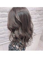 グロウ(grow)&nbsp;ブリーチなし透明感Wカラー×カーキベージュ◎