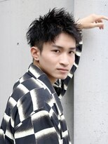 ルーシー 川越(LUCEY)&nbsp;スパイキーショートメンズカットツイストスパイラルパーマメンズ