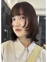 スリバー(sliver) ブリーチハイライト髪質改善ダブルカラーレイヤーカット