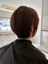 ジュベ 別府店(juve.)&nbsp;別府ショートボブ顔まわりレイヤーカット髪質改善カラー