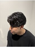 メンズカット×フェザーパーマ(伏見/伏見駅/栄/メンズ)