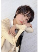 laf  hair ハイライト/髪質改善/白髪ぼかし【4月下旬 NEW OPEN（予定）】&nbsp;【ヒロシ】レイヤーショート　　20代30代40代　藤枝