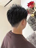 シーズナル メンズツーブロックショート