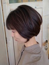 エヴァーグリーン(ever green)&nbsp;【30代40代50代ひし形大人ショートボブ】