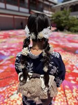 道後着物 こだわりヘアセット