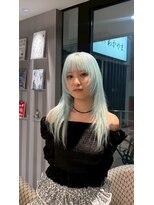 アース エレガンス 吉祥寺店(EARTH Elegance) 色落ちまで可愛い☆ミントブルー