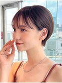 コンパクトショートカット丸みショートくびれショートボブ表参道