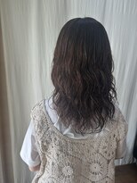 ココカラヘアー ニコ(cococara hair nico) デジタルパーマ/ミディアムレイヤー/巻き髪風パーマ