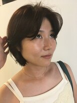 ナヌークカフラ(nanuk kafla)&nbsp;ボブ/ボブパーマ/ニュアンスパーマ/部分パーマ/似合わせ