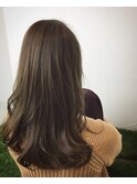 秋冬オススメ。グレージュカラー。