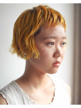 ニコヘアー(niko hair) イエローボブ★