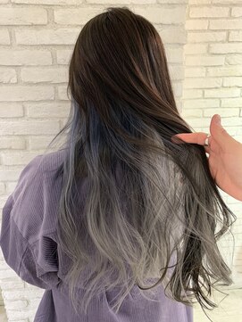 ロンド 表参道店(Lond) インナーカラー＊ホワイトシルバ―＊学生さんに大人気＊