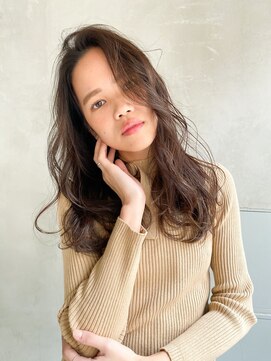 エイミー(Aimee) Aimee 町田 こなれ大人ロング×アッシュブラウン