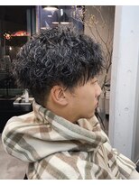 ドゥマン(Demain)&nbsp;【Demain】刈り上げ×ツイストスパイラルパーマ/ツイストパーマ