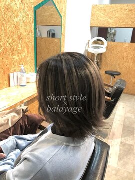 ダブルケーツー 倉敷店(wk-two) ☆shortstyle×balayage☆