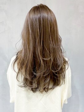 アイティー バイ アルバム 浦和店(IT by ALBUM) インナーレイヤー_シルキーベージュ斜めバング_ba317751