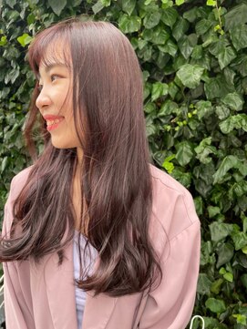 ナンバー エアロ 横浜(N° +aero) 透明感柔らかピンクカラー