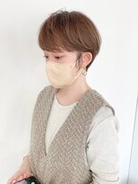 ジーニー 横浜(giinii)&nbsp;高畑充希さん風ショートヘア_ベージュカラー【横浜】渋谷良太