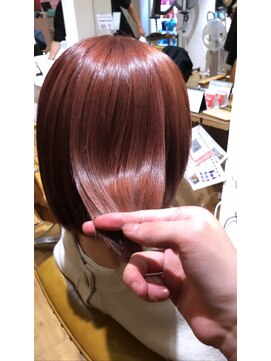 アヴァンス 天王寺店(AVANCE.) 髪質改善×柔らかピンク