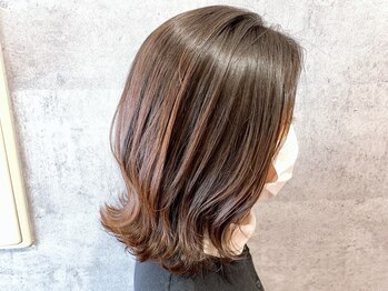 レイビューティー 浜町中央橋店(RAY+beauty)の写真/【お得なクーポン多数ご用意◎】脱白髪染め☆大人女性をより美しく魅せる"魔法"をRAY＋beautyで叶える。
