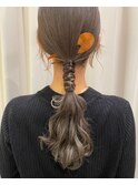 タイト編みおろし