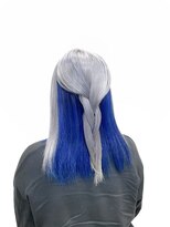 ホワイト 梅田(white)&nbsp;＊インナー＊ブルー×シルバー