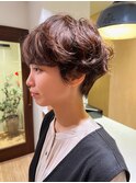 「KENTA」ハンサムショート×ふわっとパーマ　スタイリング簡単
