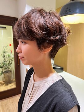 バッタ(Batta) 「KENTA」ハンサムショート×ふわっとパーマ スタイリング簡単