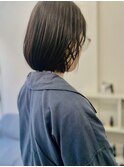 大人可愛い30代40代50ショートボブショート丸みショート