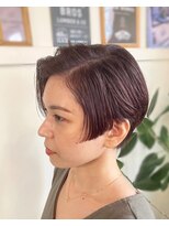 ジェルム ヘアーワークス(germe hair works)&nbsp;アシメショートスタイル