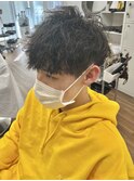 直毛もクセ毛もオススメ!メンズカット+ツイストスパイラルパーマ