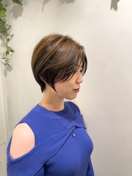 アンブレラカラーハンサムショート大人可愛い20代30代40代50代