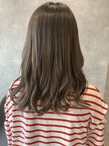 レイン(rain) 艶サラロング+グレージュカラー