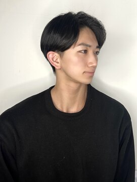 エニー 栄(Any) men's hair ☆ニュアンスセンターパート