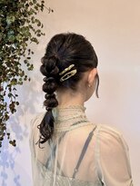 ゼスト 中野店(ZEST)&nbsp;【zest中野/北村星楽】ゆるふわ編みおろしアレンジ