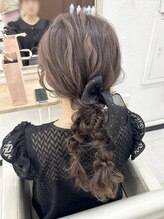 プティクローシェ(petite cloche) 【お呼ばれ】(ツイン)2束編みおろし