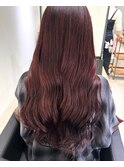 ブリーチ×ワインレッド