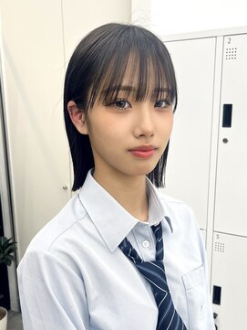 サンド 大阪梅田(sand) ショートボブ/フルバング/イメチェン/似合わせカット