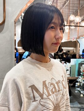 ロンド エスポワール 錦糸町(Lond espoir) 【北澤華】小顔シースルー前髪黒髪ボブルフ1