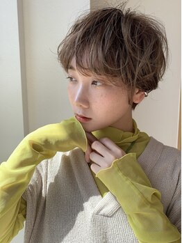 ビーチ 浦和店(Beach)の写真/【浦和駅北口】カット技術でセットが難しいショートもアレンジ◎いつも自分の髪が好きになれるスタイルに