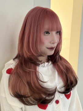 アルファバイオリカ(ALPHA by ORIKA) ピンクベージュとくら目カラー