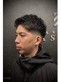 フェードアップバング/アイロンパーマ/スキンフェード/新潟