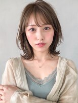 シースルーバングくびれヘア前髪モテ髪斜めバング#235f0215