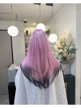 アンク クロス 新宿店(ANKHCROSS) ピンク×レイヤーデザイン @kasumistagram アンククロス新宿