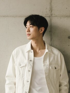 エイチ メンズ(H) メンズツイストパーマフェザーパーマスパイキーショート