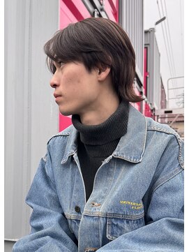 サラ HAIR&MAKE SALA 相模大塚店 メンズセンターパートウルフ